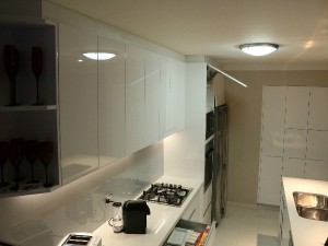 Custom Kitchen-White Semi Gloss    