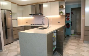 Modern Kitchen outside cabinets        