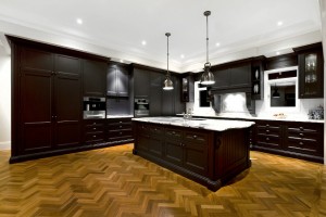 black kitchens            