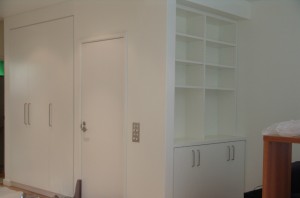 more cabinets        