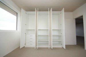 wardrobe open view      