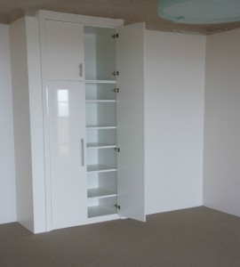 white wardrobe     